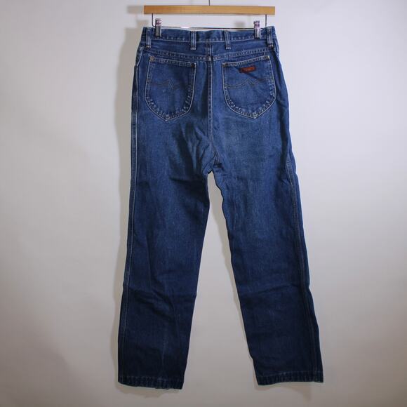 Vintage Wrangler Straight Legged Jeans Size 14 - Picture 2 of 3